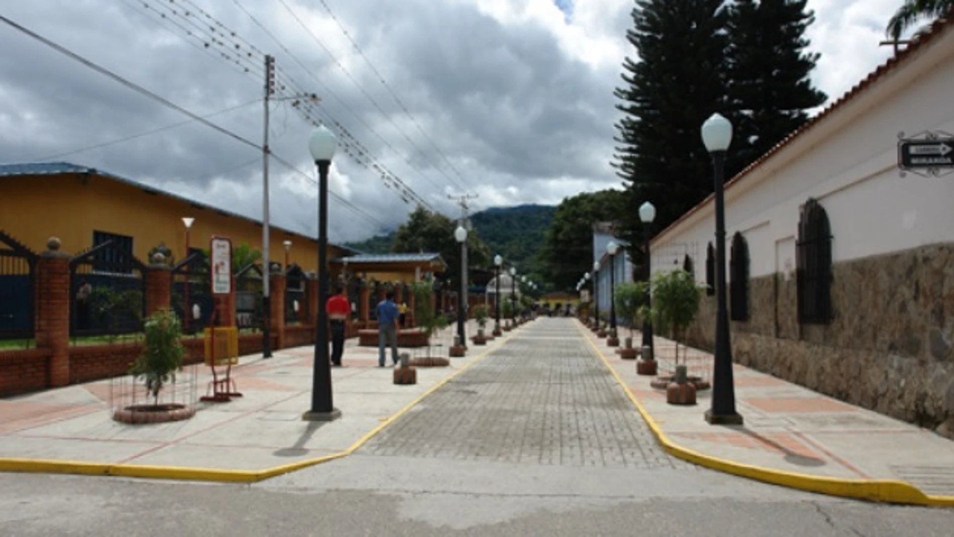 Vista e las calles de Biscucuy