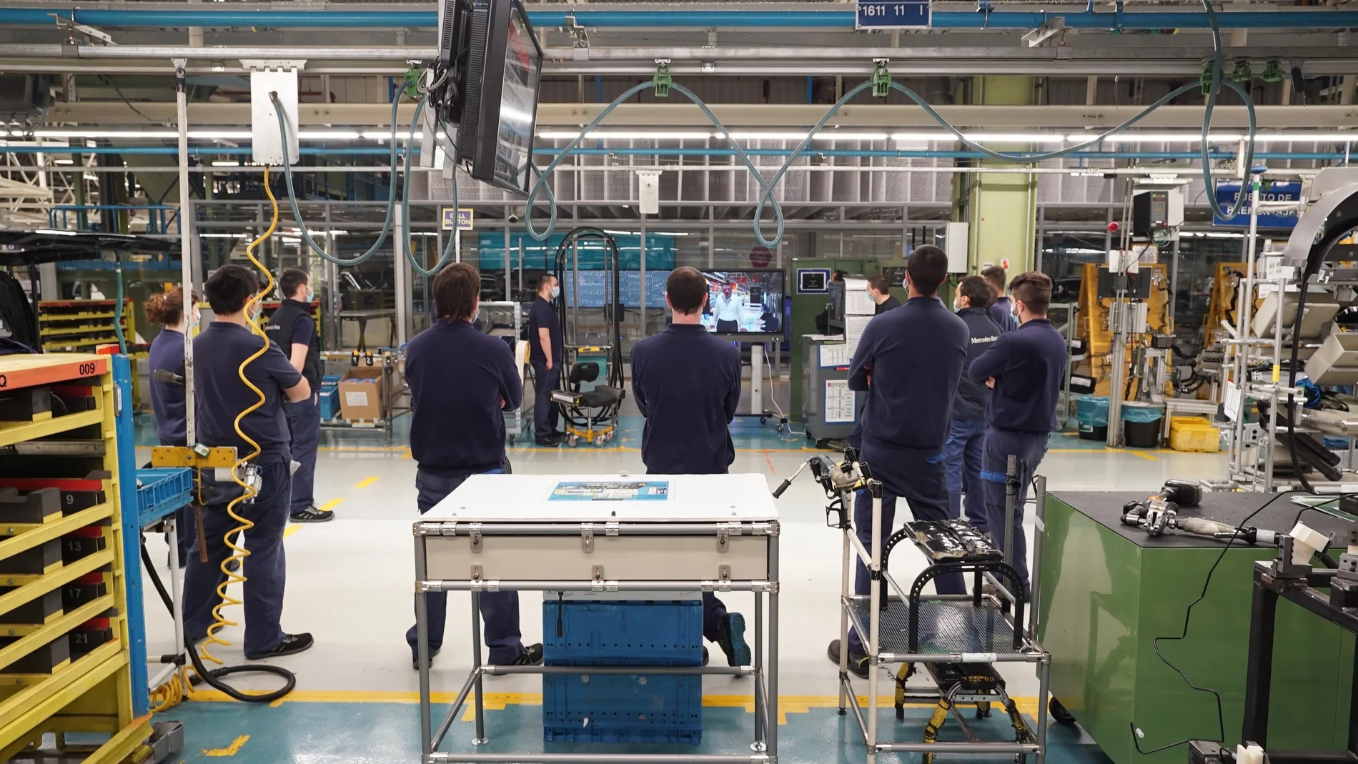 Mercedes-Benz prevé prescindir de gran parte de los 500 trabajadores eventuales de su planta de Álava