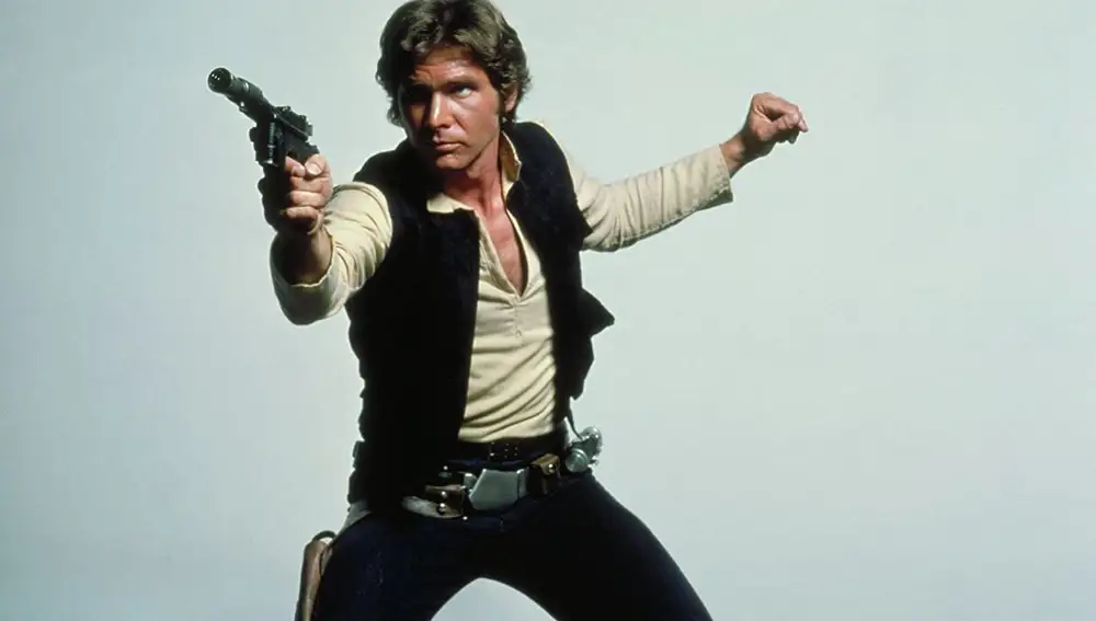 Harrison Ford convertido en Han Solo