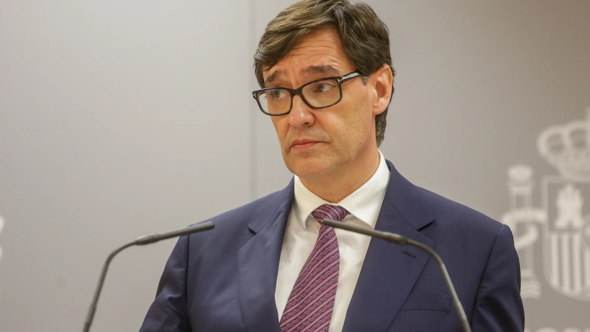 Rueda de prensa de Salvador Illa y Fernando Simón