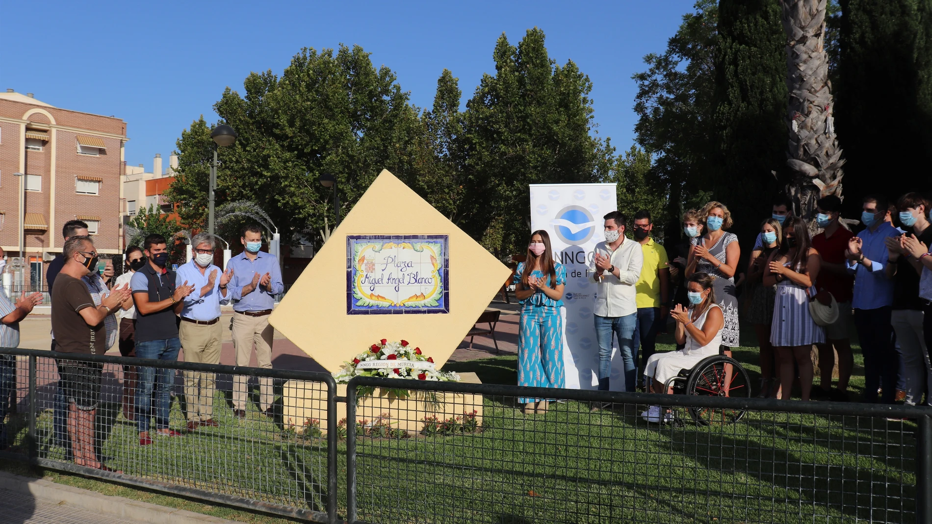NNGG Región de Murcia homenajea a Miguel Ángel Blanco