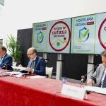El consejero de Cultura y Turismo, Javier Ortega Álvarez, firma un Convenio con la Confederación Empresarial de Hostelería de España y la Confederación de Empresarios de Hostelería y Turismo de Castilla y León.