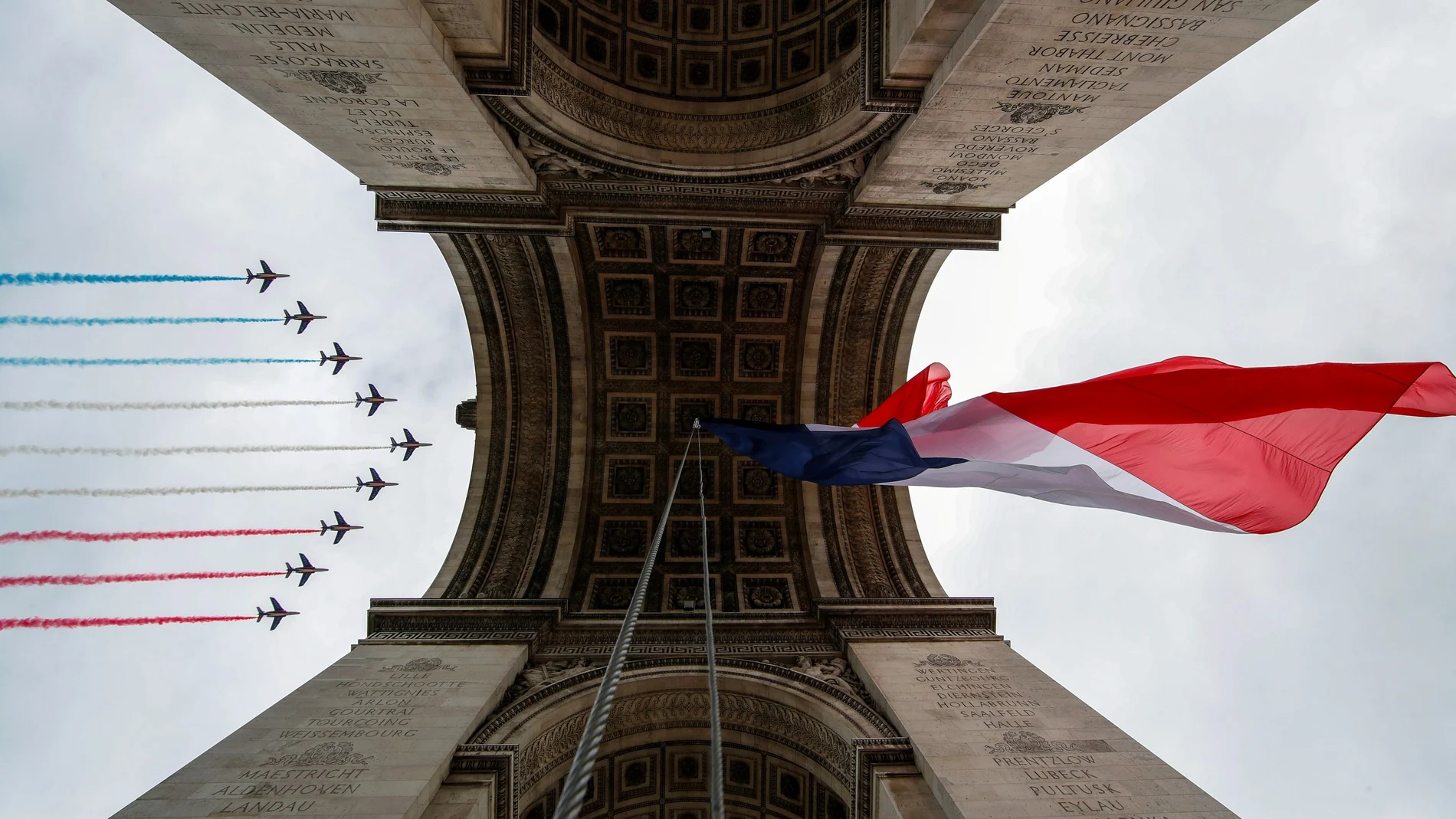 The Bastille Day ceremony in Paris