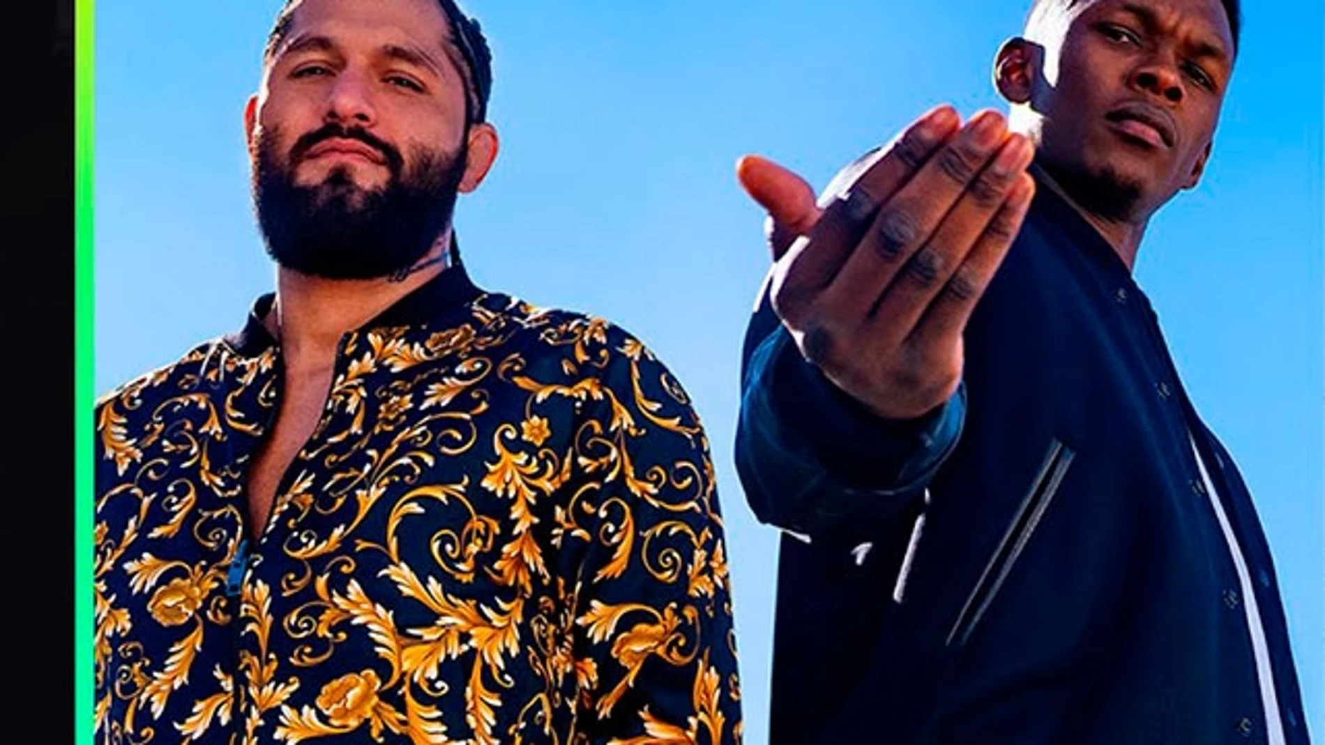 Israel Adesanya y Jorge Masvidal