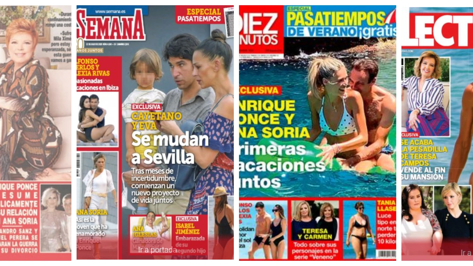 Revistas corazón 15 julio