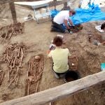 En la imagen, excavaciones en Jimena de la Frontera (Cádiz)