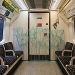 La pintada de metro de Banksy que se ha borrado