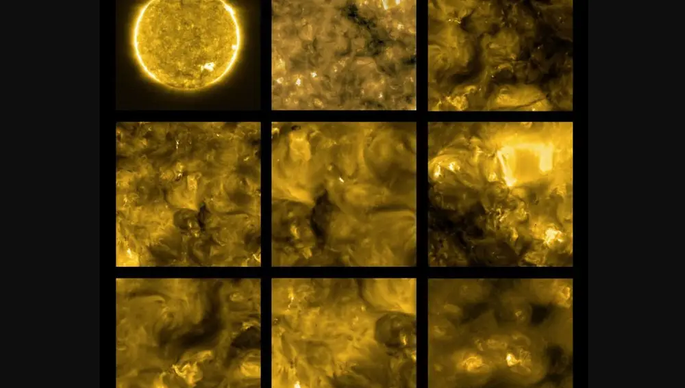 Primeras imágenes del Sol de la misión Solar OrbiterESA16/07/2020