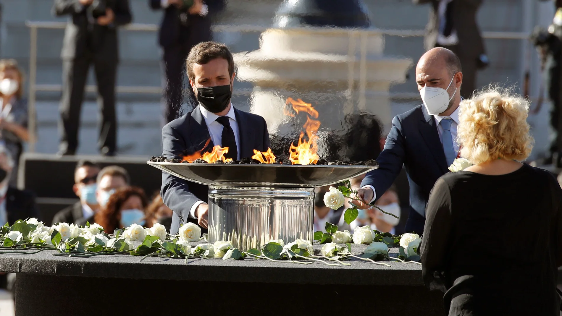 Homenaje de Estado a las víctimas del coronavirus