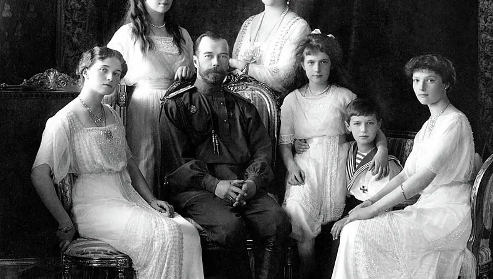 La familia del zar Nicolás II