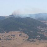 Incendio forestal en Tarifa