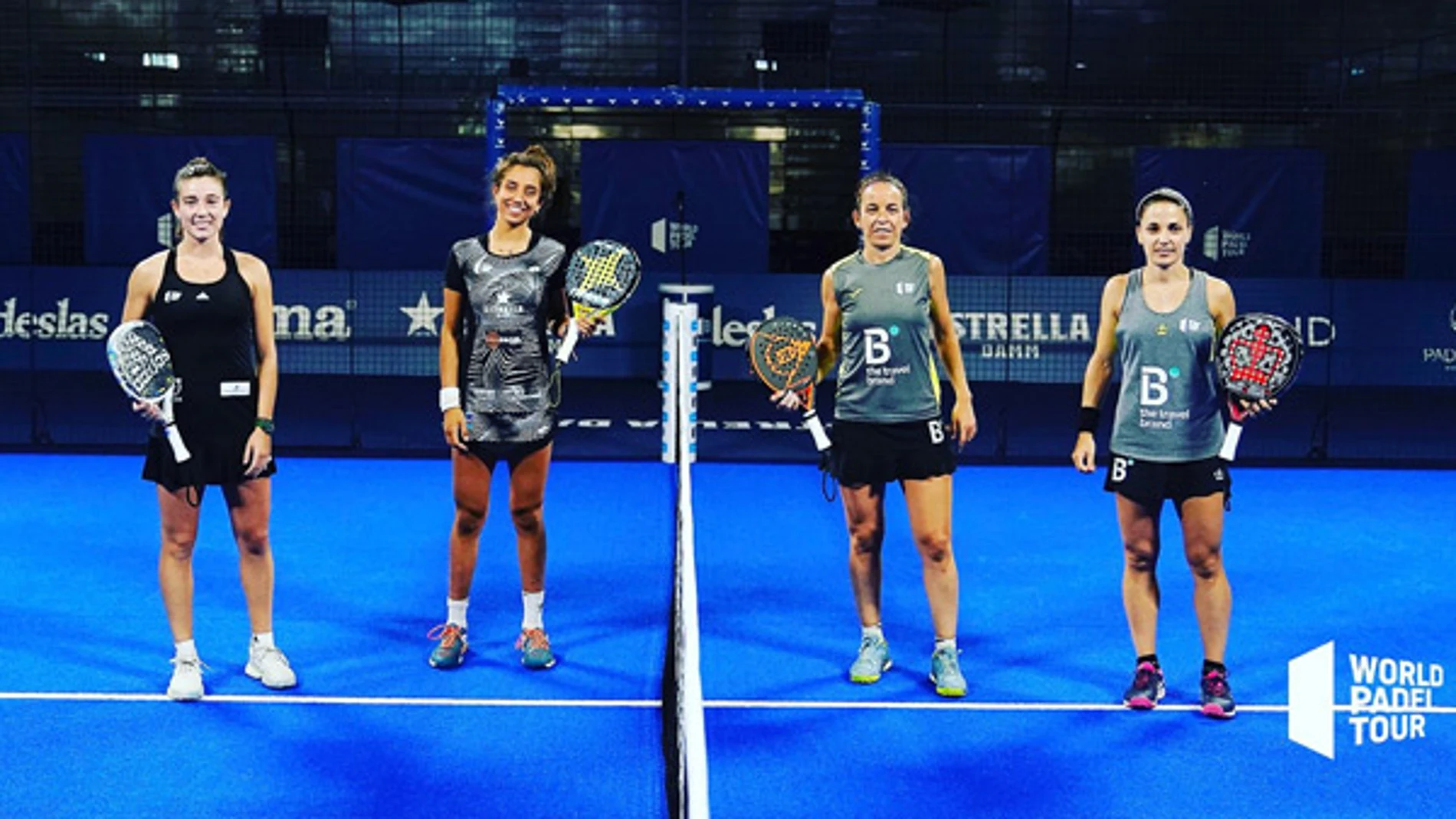 Protagonistas de la final femenina