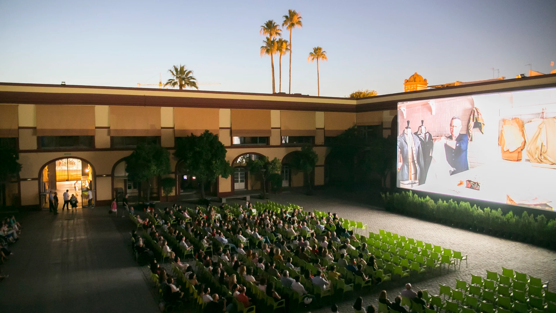 Sevilla.-Woody Allen inaugura agosto en el cine de verano de Diputación, que cuenta con unos 370 espectadores por sesión