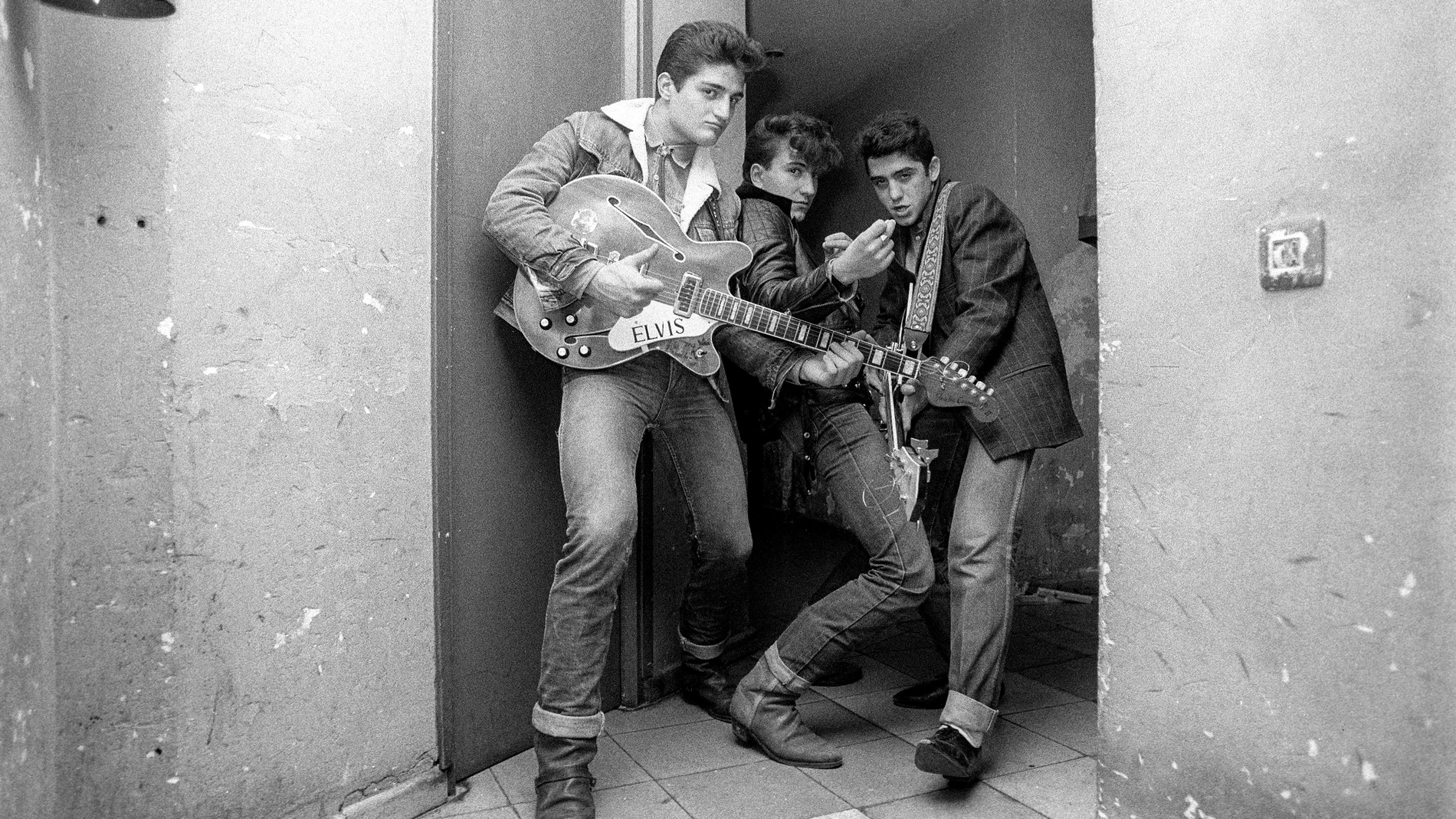 Una de las fotografías que integran el fanzine Rockocó (1980-84) de Miguel Trillo, Madrid