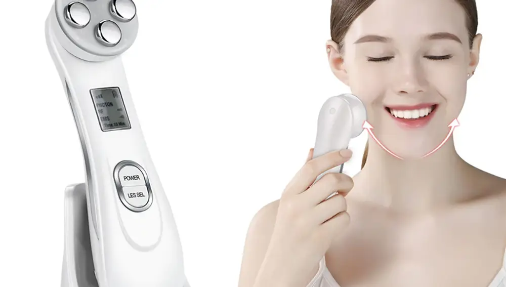 Limpiador facial ultrasónico en oferta