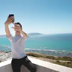 Selfie frente al mar