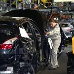 Producción del Renault Megane en la factoría palentina de Villamuriel de Cerrato