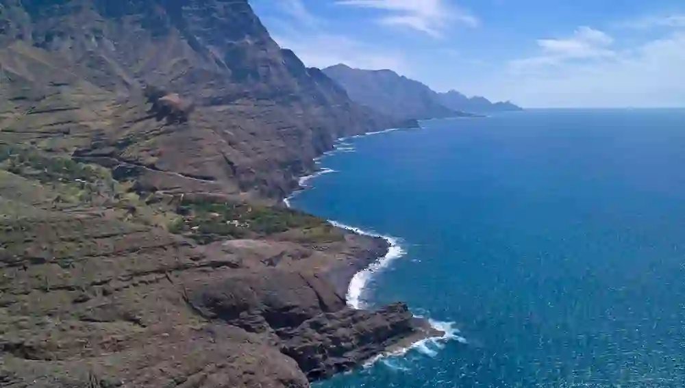 Barranco de Guayedra en la Costa Norte, Agaete. Patronato de Turismo de Gran Canaria