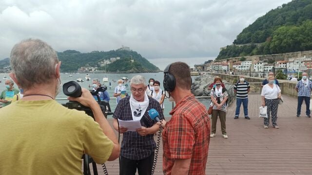 El portavoz de Etxerat, Urtzi Errazkin.EUROPA PRESS28/07/2020