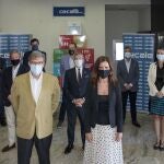 La consejera de Empleo, Ana Carlota Amigo, asiste a la Junta Directiva de Cecale, presidida por Santiago Aparicio