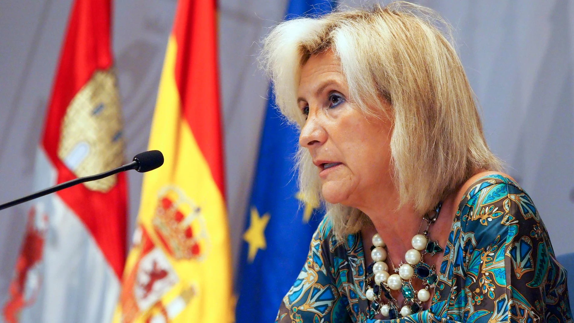 La consejera de Sanidad, Verónica Casado