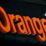 Logo de Orange en una de sus tiendas