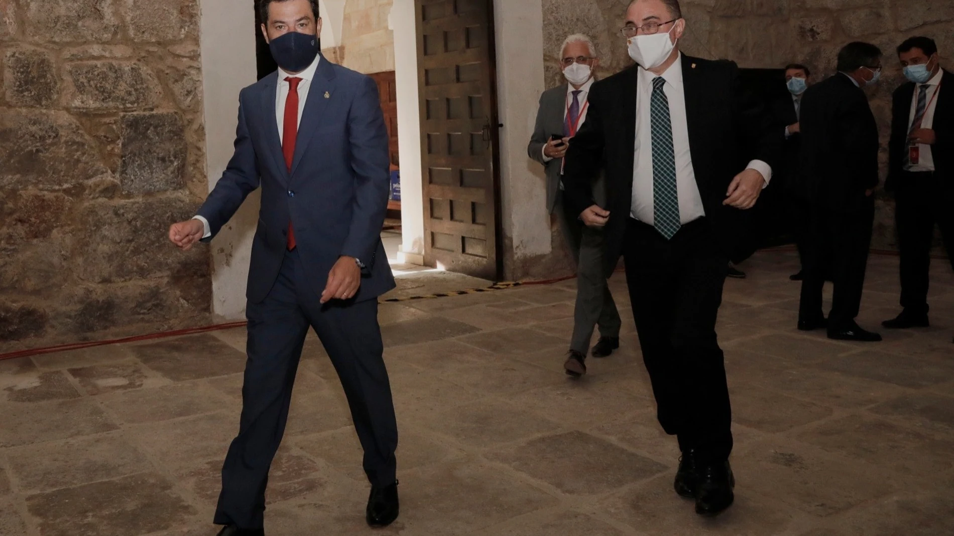 Conferencia.- AV.- Moreno exige el mismo déficit que el País Vasco y critica que Sánchez no despeje "dudas" sobre fondos