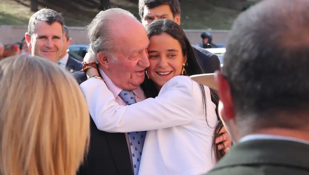 Victoria Federica y el Rey Juan Carlos