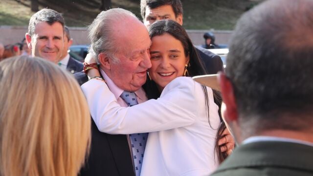 Victoria Federica y el Rey Juan Carlos