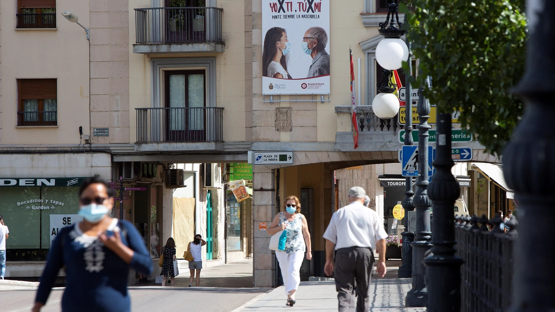 Contagios COVID-19 en Aranda de Duero