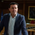 El presidente de la Diputación de Almería, Javier Aureliano García