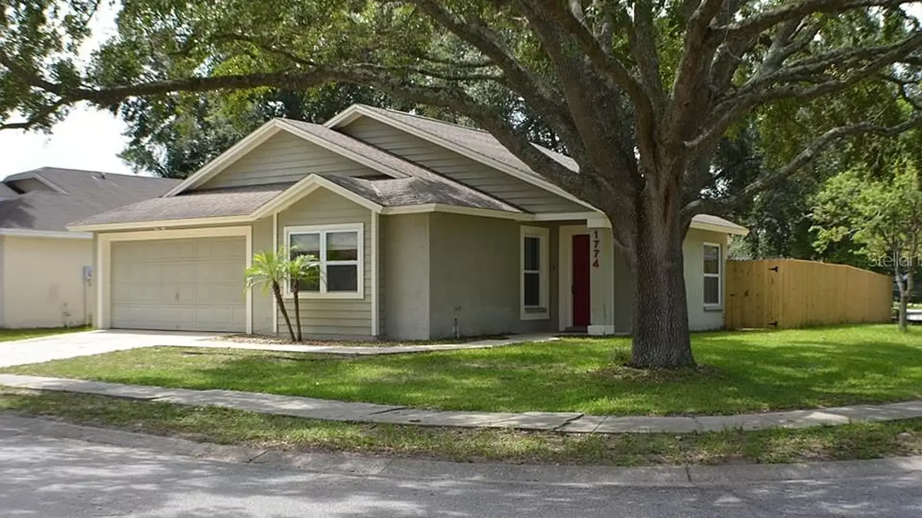 La residencia se encuentra en Lutz (Florida)