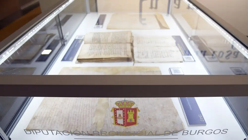 Documento que puede verse en la exposición &quot;Cuando la costumbre se hace norma&quot; en la Sala de Exposiciones del Consulado del Mar de Burgos
