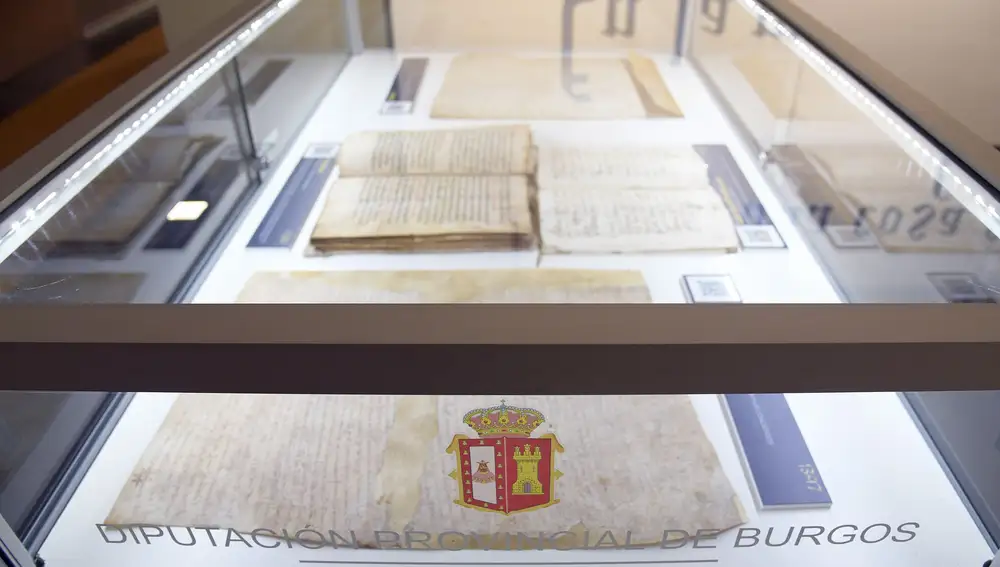 Documento que puede verse en la exposición "Cuando la costumbre se hace norma" en la Sala de Exposiciones del Consulado del Mar de Burgos