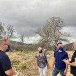 Vicente Mompó ha visitado las áreas afectadas por los incendios
