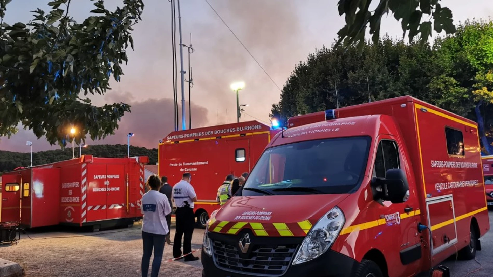 Imagen facilitada por los bomberos