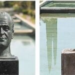 El busto del Rey Juan Carlos en Pinto (Madrid) ya ha sido retirado, tras impulsar el gobierno municipal una medida en este sentido