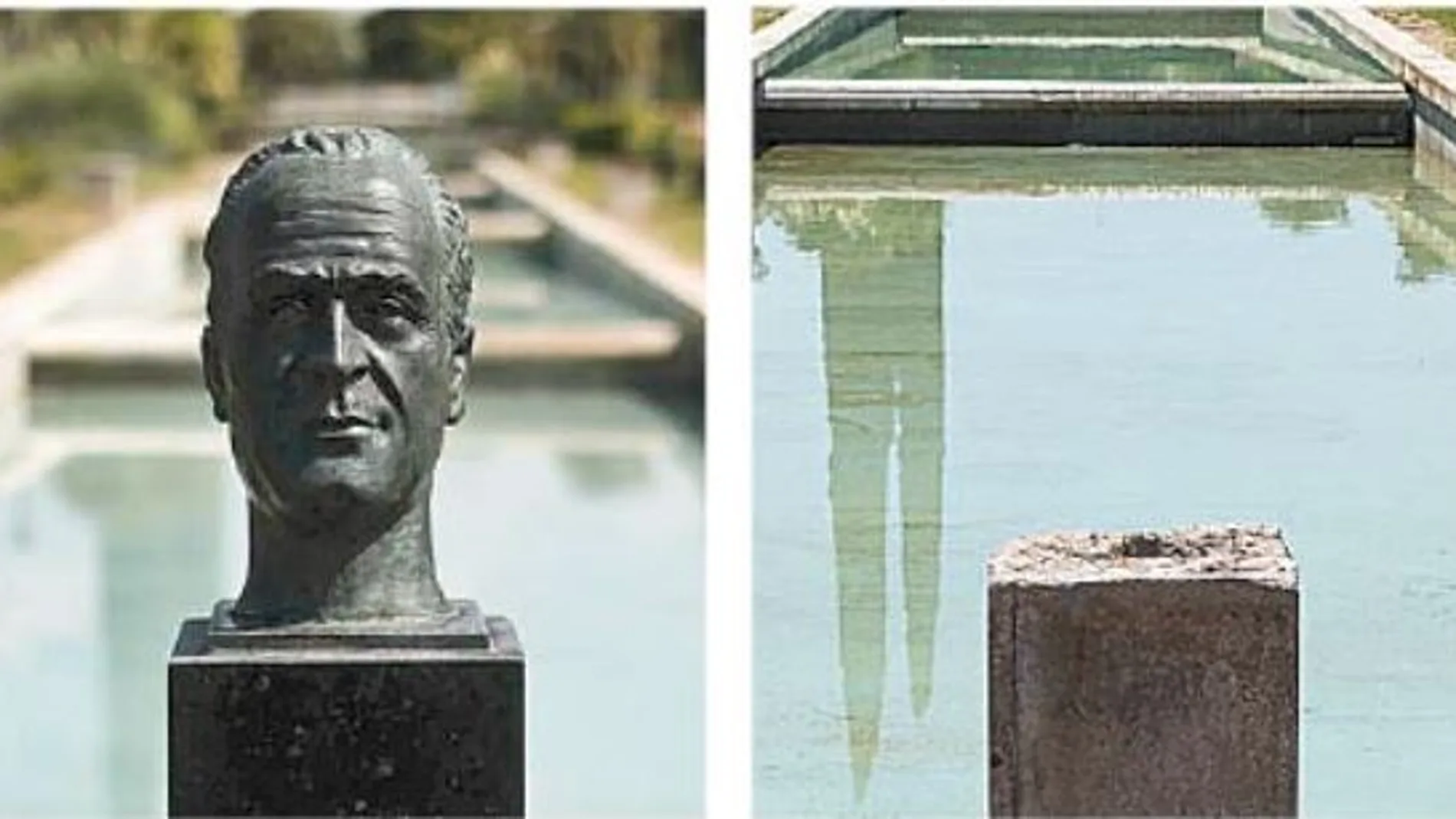 El busto del Rey Juan Carlos en Pinto (Madrid) ya ha sido retirado, tras impulsar el gobierno municipal una medida en este sentido