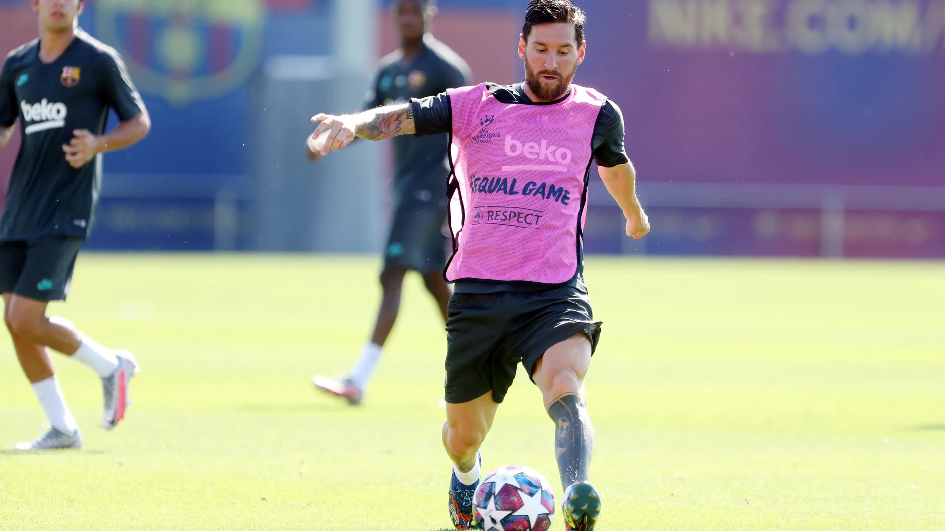 Champions League - FC Barcelona Training