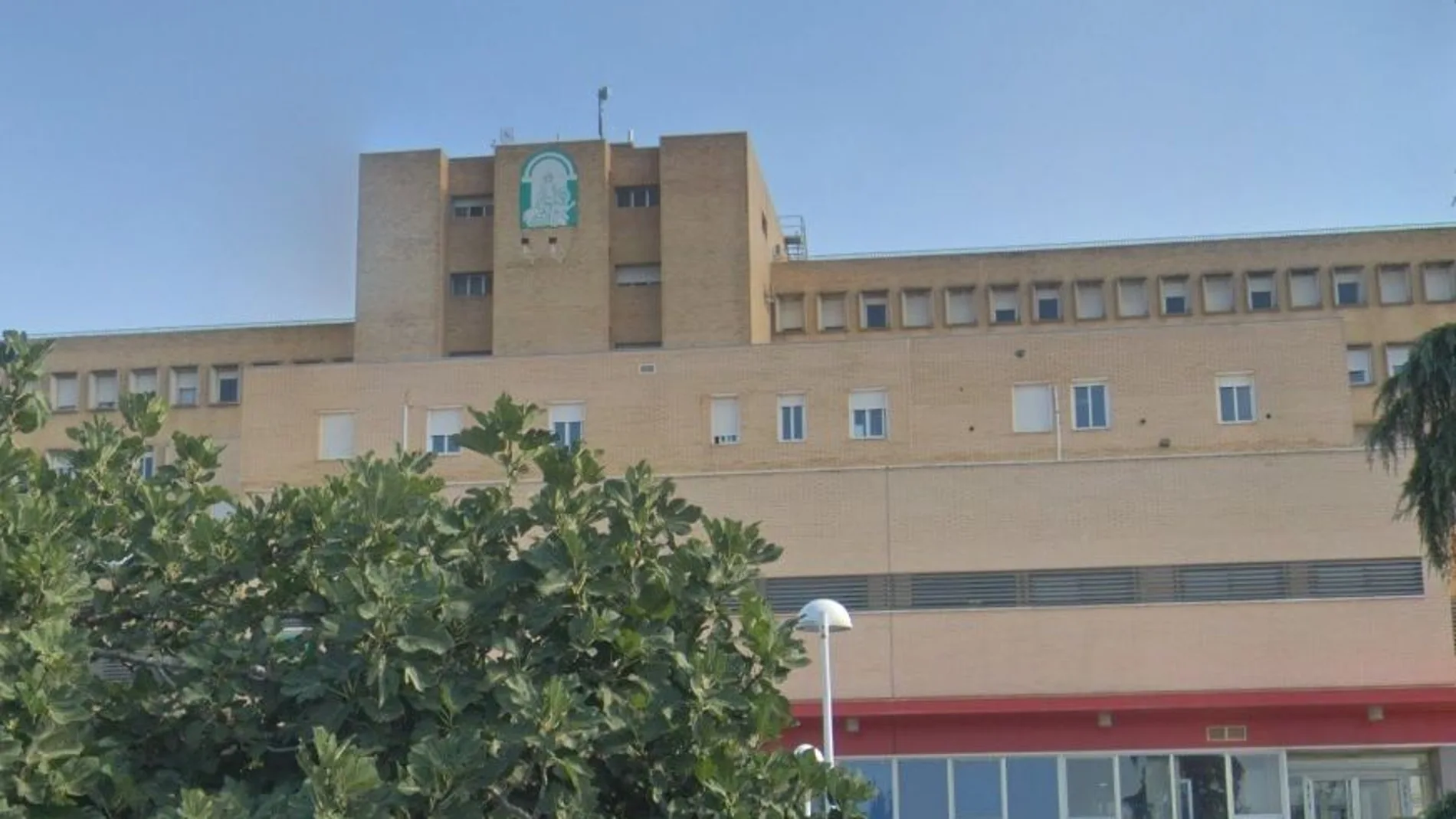 Hospital de San Agustín de Linares, a donde fue evacuado el herido