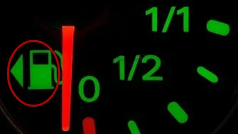 Flecha depósito gasolina