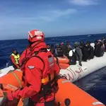  Rescatan a 47 personas cuando intentaban alcanzar las costas andaluzas