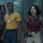 En la imagen, Courtney B. Vance, Jonathan Majors y Jurnee Smollett, protagonistas de "Territorio Lovecraft"