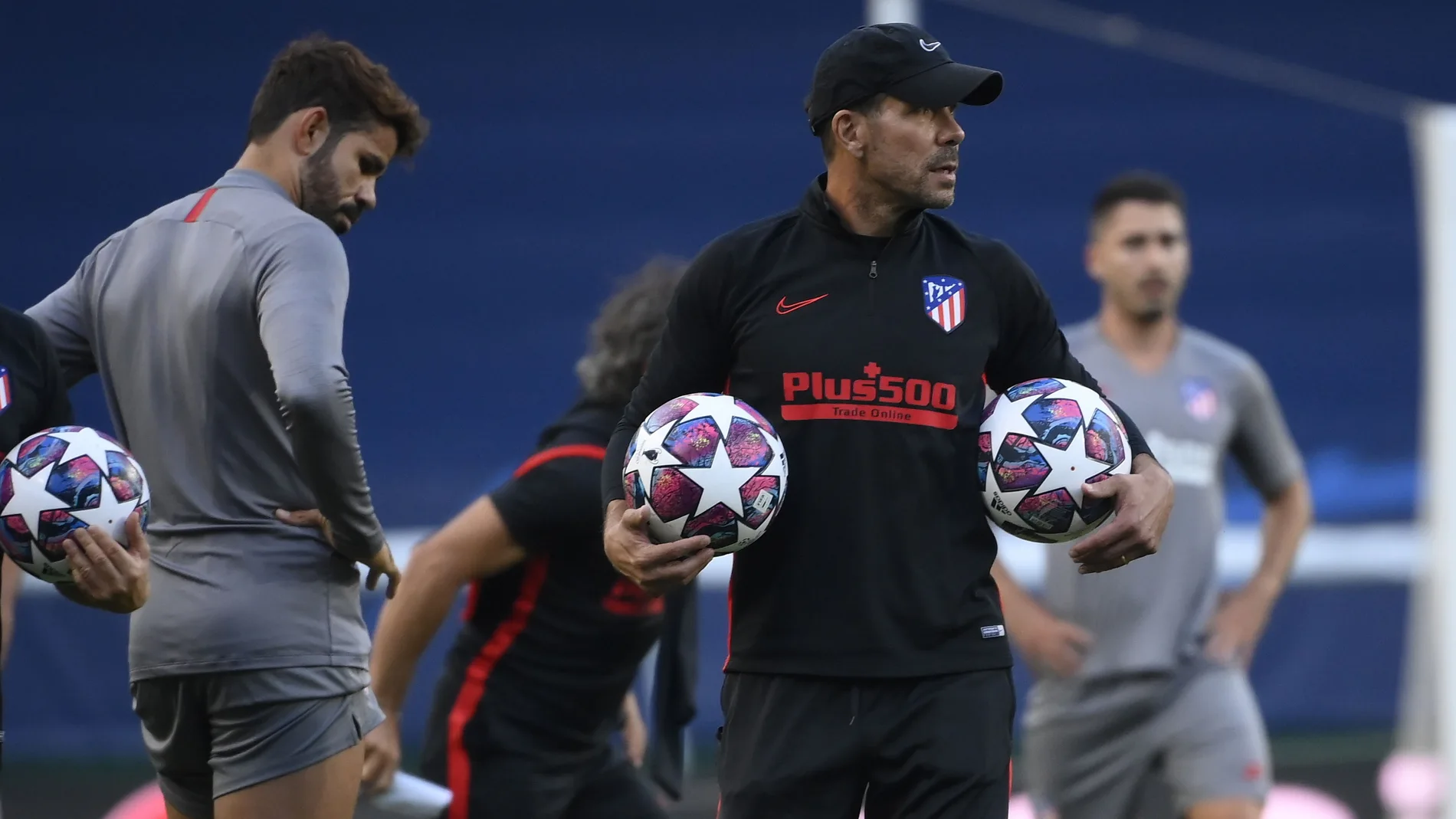 Atletico Madrid training session