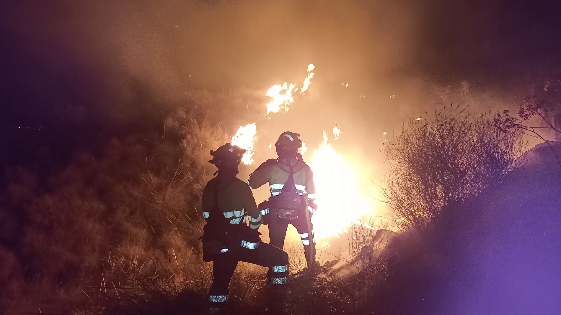 Sucesos.-Extinguido el incendio de la Sierra de La Carrasquilla (Lorca), que ha afectado a 44,7 has. de terreno forestal