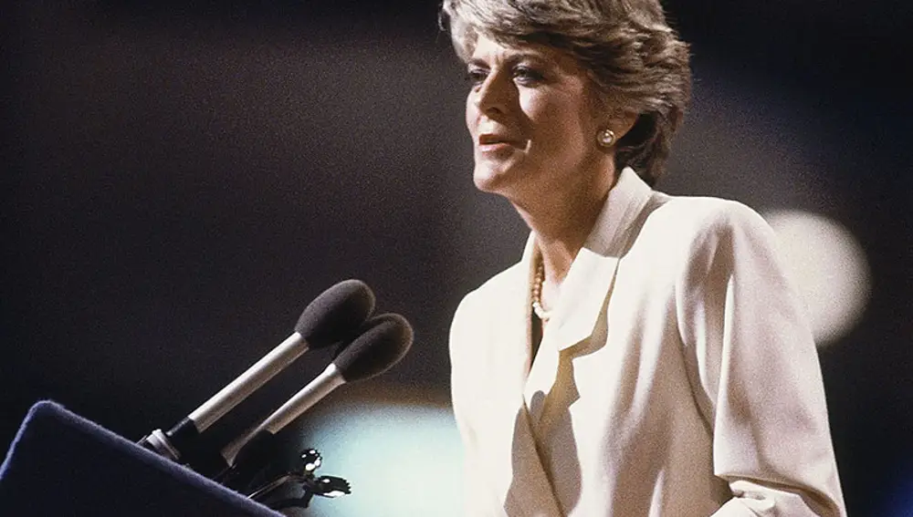 La congresista demócrata Geraldine Ferrano compitió por la vicepresidencia en 1984 junto a Walter Mondale