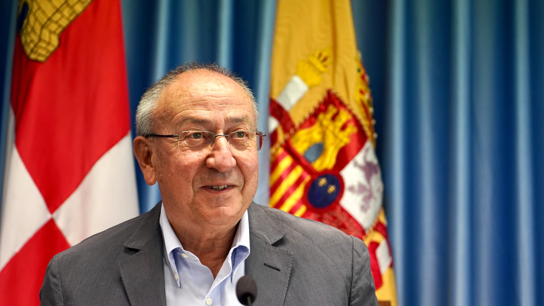 El delegado del Gobierno accidental en Castilla y León, Emilio Álvarez, presenta el Programa Reindus