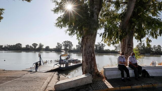 El municipio sevillano de Coria del Río, una de las localidades que se encuentran dentro de las marismas del Guadalquivir