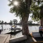 El municipio sevillano de Coria del Río, una de las dos localidades que se encuentran dentro de las marismas del Guadalquivir, donde se ha registrado los 18 casos de meningoencefalitis vírica