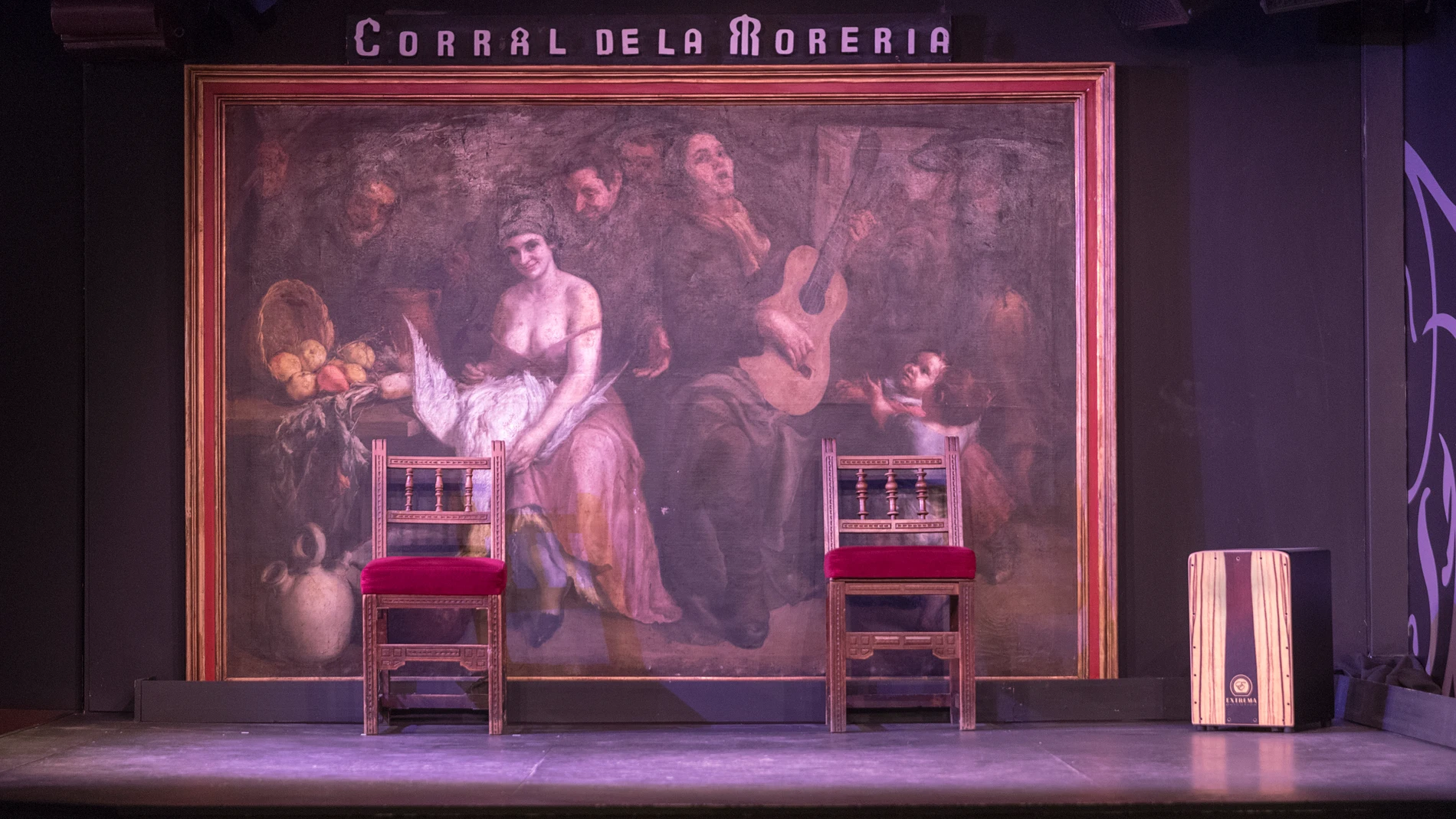 El tablao flamenco " El Corral de la Morería " permanece cerrado ante la ausencia de turistas extranjeros que acudan a ver su espectáculo.